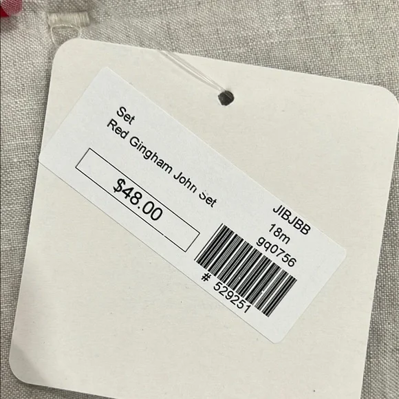 NWT. Red and White Checkered Short Sleeve Romper